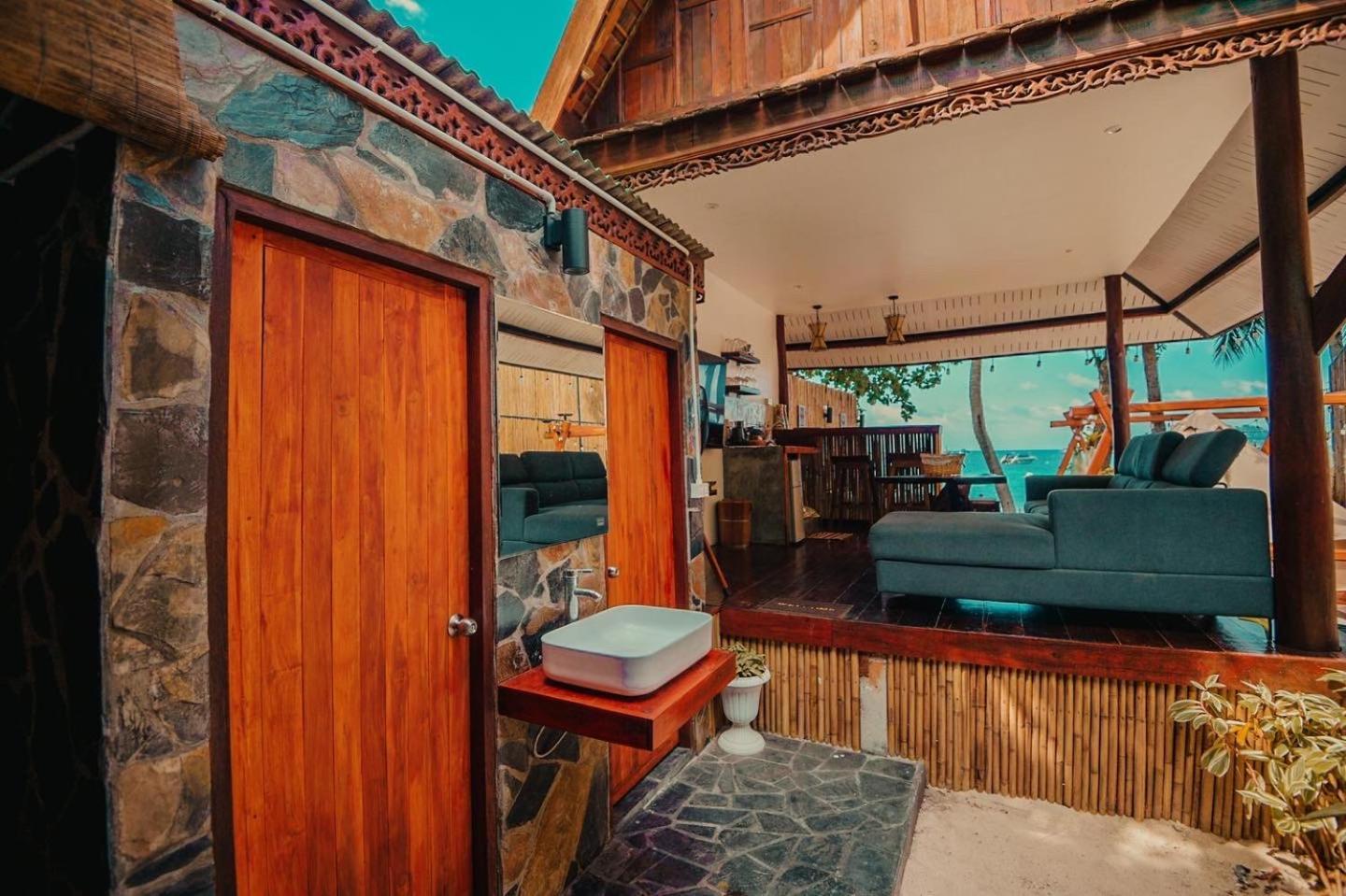 Natures Edge Beachfront Luxury Glamping Ko Tao Bagian luar foto